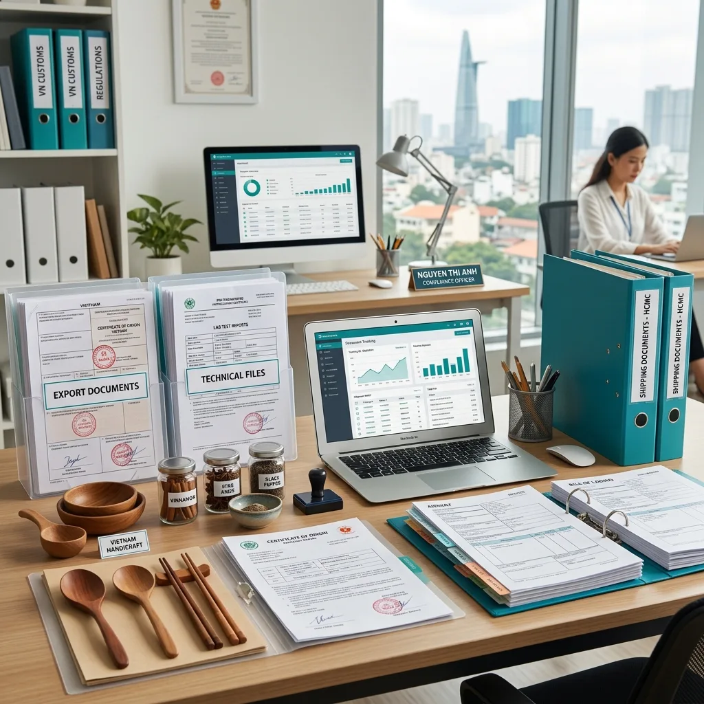 Export packing and container readiness for Vietnamese products