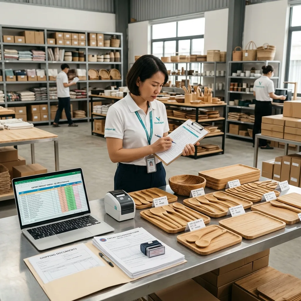 Quality detail check for export products