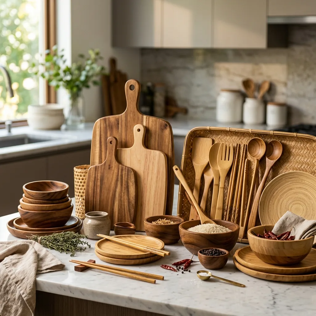 Quality inspection for wooden and bamboo kitchenware